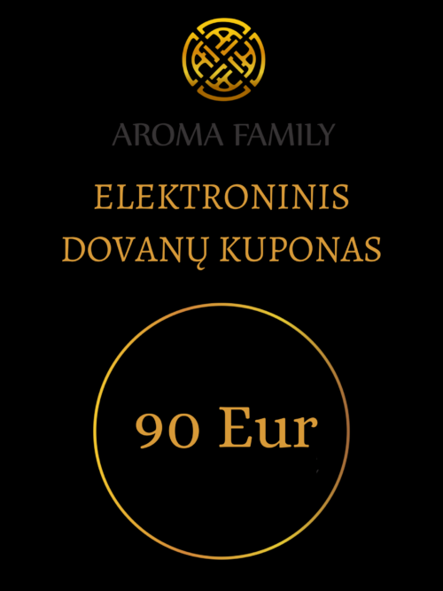 Dovanų kuponas 90 Eur